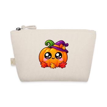 Kawaii Pumpkin Halloween-Hut - Bio-Täschchen - Natur - Vorne
