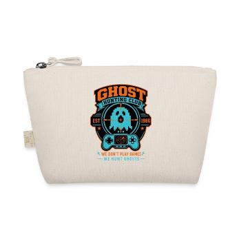 Ghost Hunting Club Est 1986 Retro-Halloween-Shirt - Bio-Täschchen - Natur - Vorne