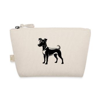 Süßer Jack Russell - Bio-Täschchen - Natur - Vorne