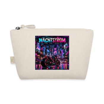 Nachtstrom Neonbike City - Bio-Täschchen - Natur - Vorne
