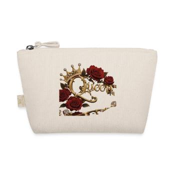 Queen Crown Roses Gold - Bio-Täschchen - Natur - Vorne