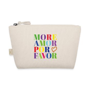 More Amor por Favor - Bio-Täschchen - Natur - Vorne