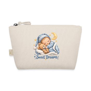 Sweet Dreams Kuscheltraum Babymotiv - Bio-Täschchen - Natur - Vorne