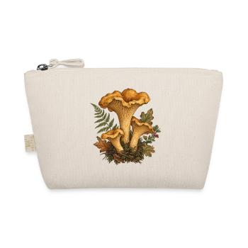 Pfifferlinge Pilzsammler Natur Wald Geschenk - Bio-Täschchen - Natur - Vorne