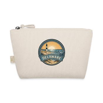 Delaware Cape Henlopen Retro-Reiseabzeichen - Bio-Täschchen - Natur - Vorne