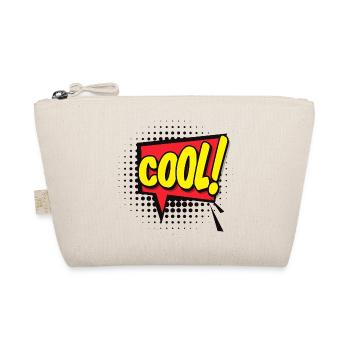 Fetter Comic Burst COOLER Ausruf - Bio-Täschchen - Natur - Vorne