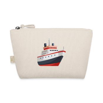 Schiff - Bio-Täschchen - Natur - Vorne