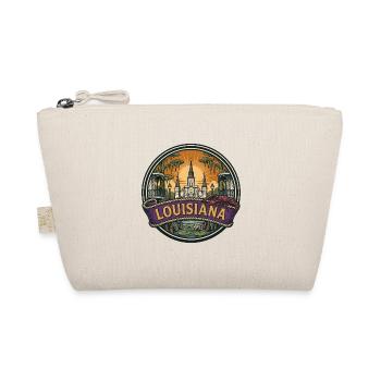 Louisiana New Orleans Bayou Reisesouvenir - Bio-Täschchen - Natur - Vorne