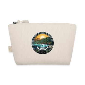 Hawaii Na Pali Coast Retro Surf-Reisegeschenk - Bio-Täschchen - Natur - Vorne