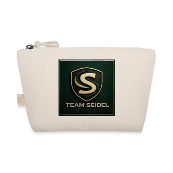 Team Seidel Logo Namenschild Familienname Firmen - Bio-Täschchen - Natur - Vorne