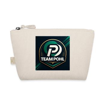 Team Pohl Logo Nachname Name Familie Firma - Bio-Täschchen - Natur - Vorne