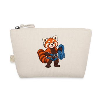 Klettern des Roten Pandas mit Seil - Bio-Täschchen - Natur - Vorne