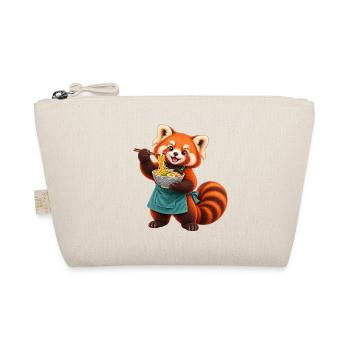 Red Panda Ramen-Koch mit Nudeln - Bio-Täschchen - Natur - Vorne