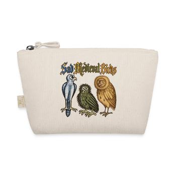 Traurige mittelalterliche Vögel - Bio-Täschchen - Natur - Vorne