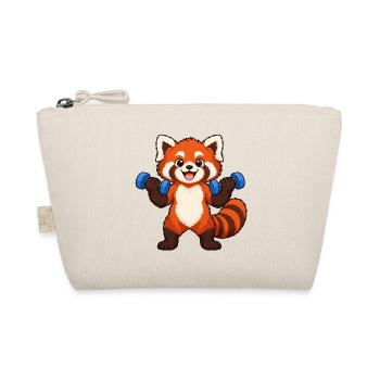 Fitness Red Panda Lifting-Hanteln - Bio-Täschchen - Natur - Vorne