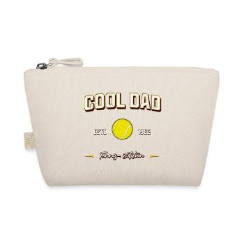 Cool Dad 1982 Tennis Papa Geburtstag Geschenk - Bio-Täschchen - Natur - Vorne