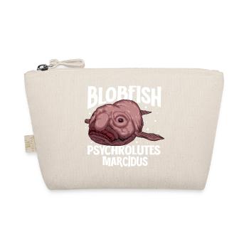 Tiefsee Monster - Blobfisch - Bio-Täschchen - Natur - Vorne