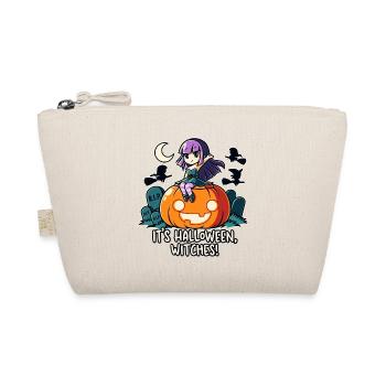 Halloweenhexen - Bio-Täschchen - Natur - Vorne