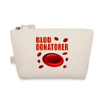 Blutspender Englisch - Bio-Täschchen - Natur - Vorne