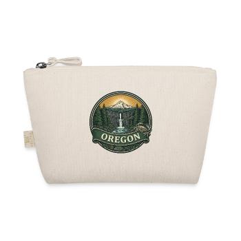 Oregon Multnomah Falls Mount Hood Reisegeschenk - Bio-Täschchen - Natur - Vorne