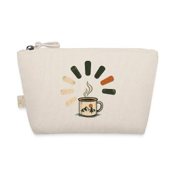 Dampfende Kaffeetasse - Bio-Täschchen - Natur - Vorne