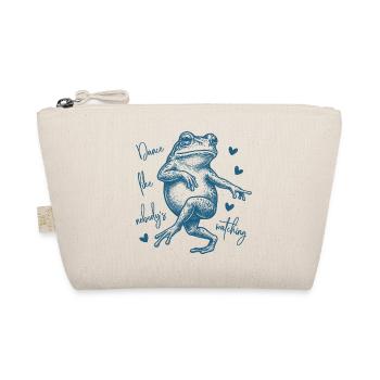 Dance like nobody's watching - Tanzender Frosch - Bio-Täschchen - Natur - Vorne
