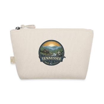 Tennessee Smoky Mountains Retro-Reiseabzeichen - Bio-Täschchen - Natur - Vorne