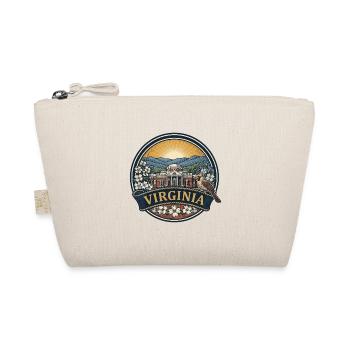 Virginia Monticello Blue Ridge Reisesouvenir - Bio-Täschchen - Natur - Vorne