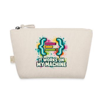 It Works On My Machine - Bio-Täschchen - Natur - Vorne