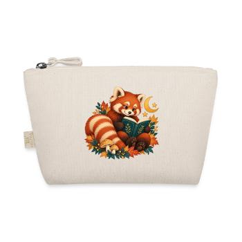 Red Panda Law at Night - Bio-Täschchen - Natur - Vorne