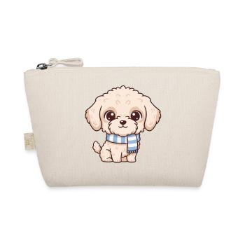 Labradoodle Hund  - Bio-Täschchen - Natur - Vorne