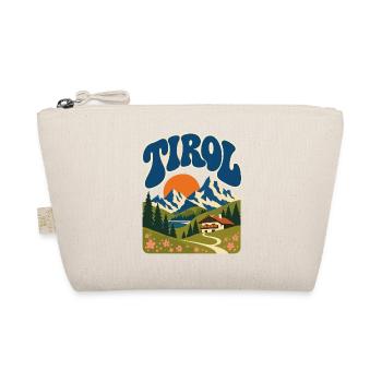 Tirol Retro Alpine Nature - Bio-Täschchen - Natur - Vorne