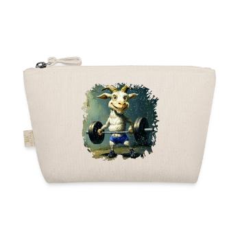 Ziegen Fitness / Trainer Goat - Bio-Täschchen - Natur - Vorne