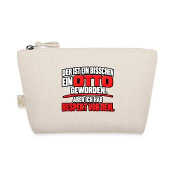 Ein bisschen ein Otto – Lustiger Spruch - Bio-Täschchen - Natur - Vorne