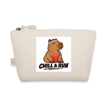 Chill & Run Capybara - Bio-Täschchen - Natur - Vorne