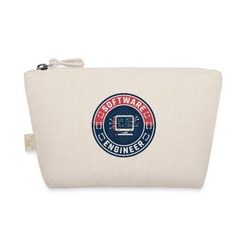 Vintage Software Engineer Code Terminal Patch Top - Bio-Täschchen - Natur - Vorne