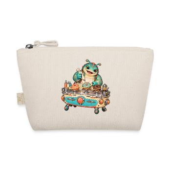 Retro Koch Drachenmeister - Bio-Täschchen - Natur - Vorne