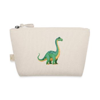 Dinosaurier Brontosaurus - Bio-Täschchen - Natur - Vorne