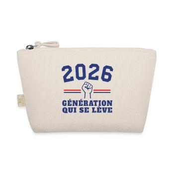 Aufstieg der Generation 2026 - Bio-Täschchen - Natur - Vorne