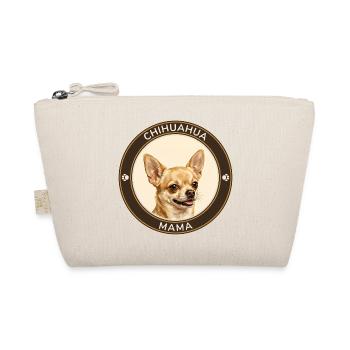 Chihuahua-Mama Porträt - Bio-Täschchen - Natur - Vorne