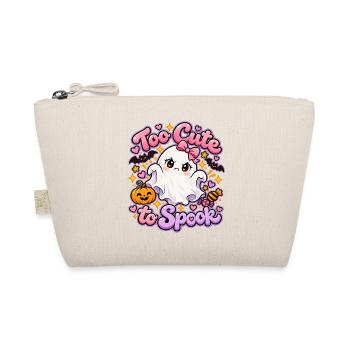 Too Cute to Spook Geist - Bio-Täschchen - Natur - Vorne