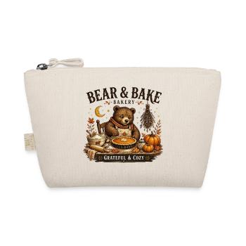 Bear Bake Gemütliche Herbstbäckerei - Bio-Täschchen - Natur - Vorne