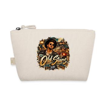 Old Stars – SATO | Vintage Retro Streetwear - Bio-Täschchen - Natur - Vorne