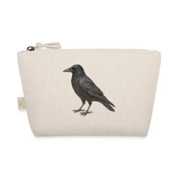 Black Crow - Bio-Täschchen - Natur - Vorne