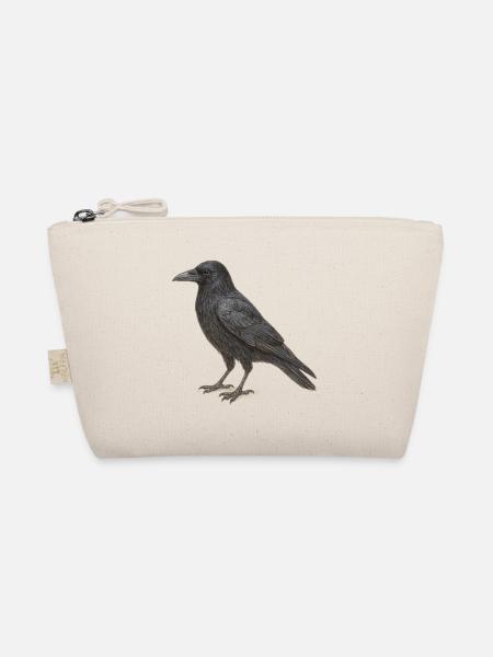 Black Crow - Bio-Täschchen - Natur