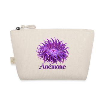 Purpurne Anmona - Bio-Täschchen - Natur - Vorne