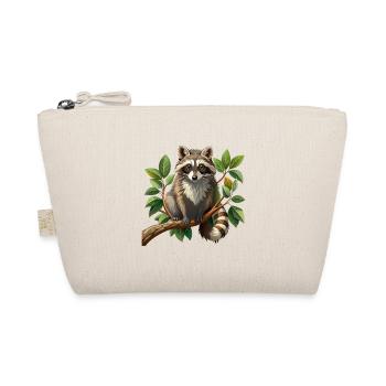 Waschbär im Ast - Bio-Täschchen - Natur - Vorne