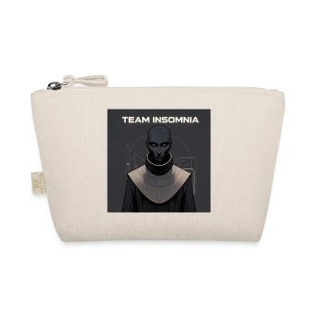 Team Insomnia Dunkle Robe Vision - Bio-Täschchen - Natur - Vorne