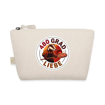 Neapel Pizza Bäcker 480 Grad Gastronomie Motiv - Bio-Täschchen - Natur - Vorne