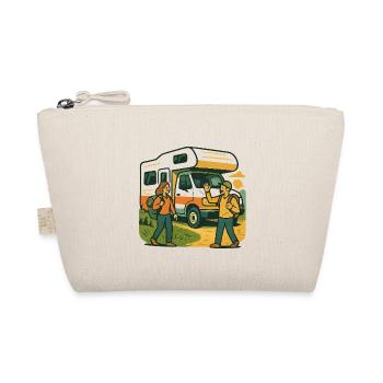 Geschenk für die erste Wohnmobilreise - Bio-Täschchen - Natur - Vorne